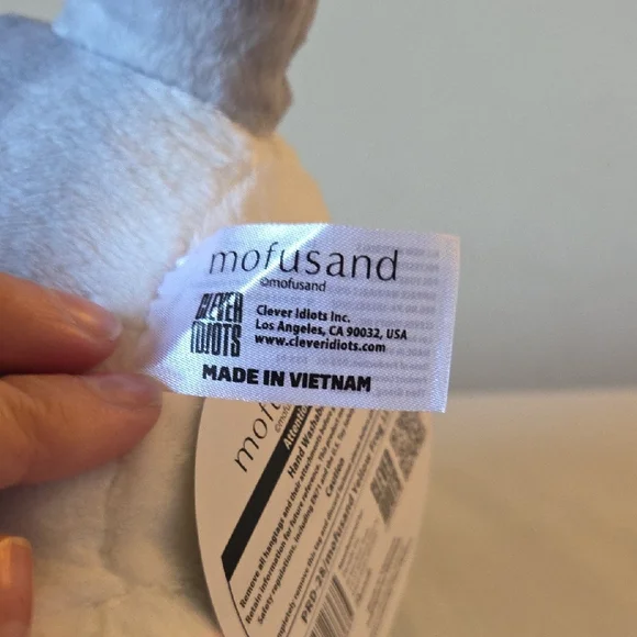 Mofusand Grey Cat With Yellow Frog Hoodie Round 1 Prize - Picture 10 of 11